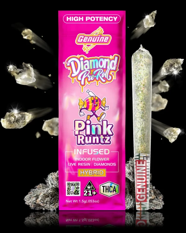 Pink Runtz<br> THCa 1.5g Pre-Roll