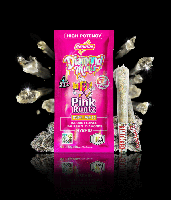 Pink Runtz<br> THCa Two Pack Pre-Rolls