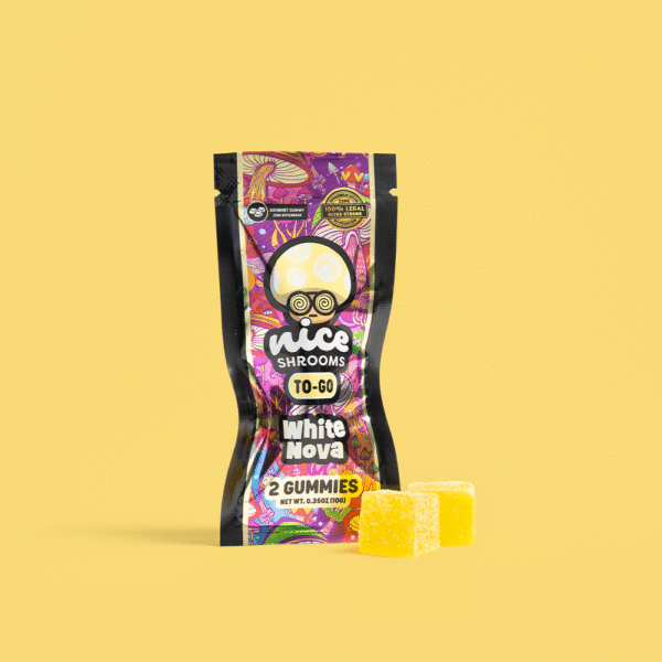 white gummy bear mushroom gummies